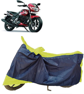 DIGGU Two Wheeler Cover for TVS(Flame DS 125, Multicolor)
