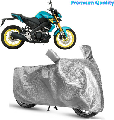 LifoDora Waterproof Two Wheeler Cover for Yamaha(MT-15, Silver)