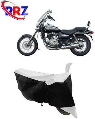 RRZ Waterproof Two Wheeler Cover for Bajaj(Avenger 220 DTS-i, Black, White)