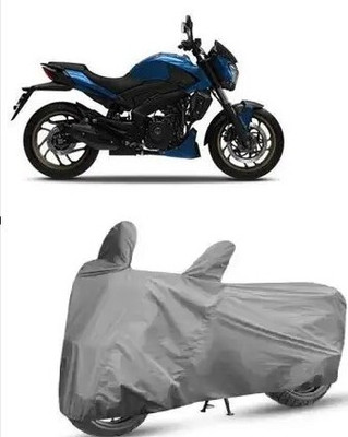 Tritika Waterproof Two Wheeler Cover for Bajaj(Dominar, Grey)