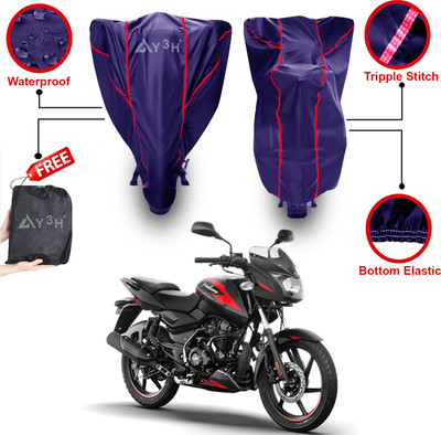 Y3H Waterproof Two Wheeler Cover for Bajaj(Pulsar 125, Blue)