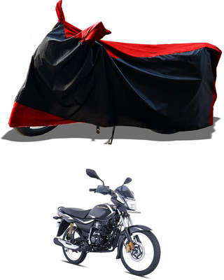 DeepShakshi AUTOMOTIVE Waterproof Two Wheeler Cover for Bajaj(Platina 125, Red)
