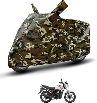 MOCKHE Waterproof Two Wheeler Cover for Suzuki(Sling Shot, Brown)