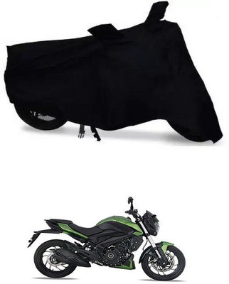 DeepShakshi AUTOMOTIVE Waterproof Two Wheeler Cover for Bajaj(Dominar, Black)