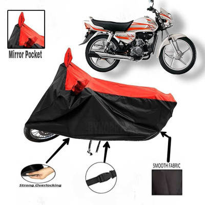 AutoGalaxy Waterproof Two Wheeler Cover for Hero(CD deluxe, Red)