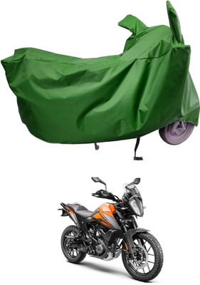 Amexride Two Wheeler Cover for KTM(390 Adventure BS6, Maroon)