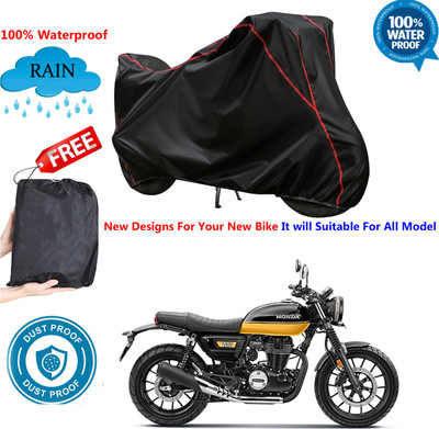 OliverX Waterproof Two Wheeler Cover for Honda(CB350RS, Black)