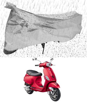 Ascension Two Wheeler Cover for Piaggio(Vespa SXL, Silver)