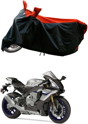 DeepShakshi AUTOMOTIVE Waterproof Two Wheeler Cover for Yamaha(YZF R1 M, Red)