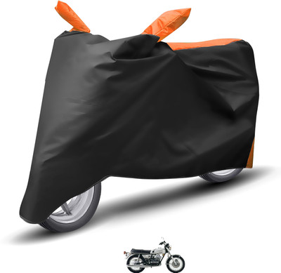Caronix Waterproof Two Wheeler Cover for Yamaha(RD 350, Orange)