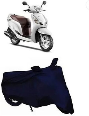 Tritika Waterproof Two Wheeler Cover for Honda(Aviator, Blue)