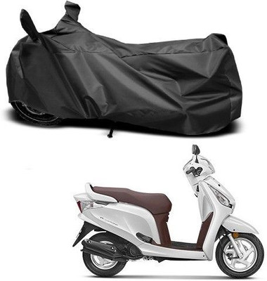 DeepShakshi AUTOMOTIVE Waterproof Two Wheeler Cover for Honda(Aviator, Black)