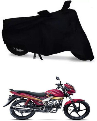 DeepShakshi AUTOMOTIVE Waterproof Two Wheeler Cover for Mahindra(Centuro Rockstar, Black)