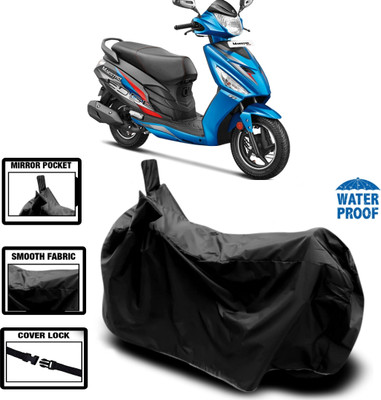 WMIZEXA Waterproof Two Wheeler Cover for Hero(Maestro Edge 110 BS6, Black)