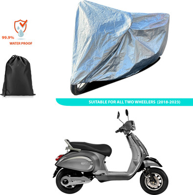 CODOKI Waterproof Two Wheeler Cover for PURE EV(Silver)