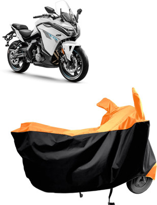 Amexride Two Wheeler Cover for CFMoto(650GT BS6, Multicolor)
