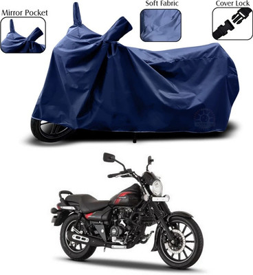 SEBONGO Waterproof Two Wheeler Cover for Bajaj(Avenger 220 Street, Blue)