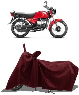 KEDIT Two Wheeler Cover for Hero(HF Dawn, Maroon)