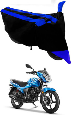 Mdstar Waterproof Two Wheeler Cover for TVS(Victor, Blue, Black)