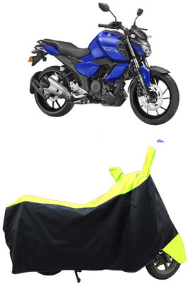 Coxtor Waterproof Two Wheeler Cover for Yamaha(FZ FI BS6, Yellow)