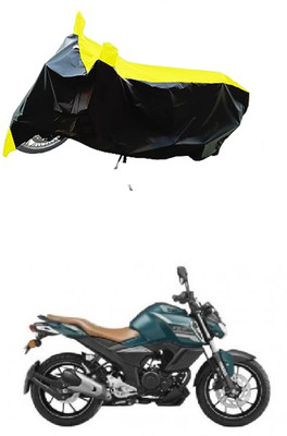 VESMEI Two Wheeler Cover for Yamaha(FZ25 BS6, Yellow)