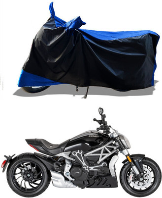 DeepShakshi AUTOMOTIVE Waterproof Two Wheeler Cover for Ducati(XDiavel, Blue)