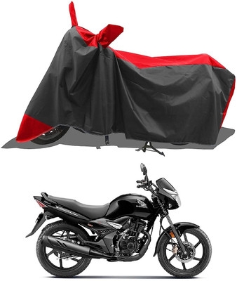 AASHTIK MART Two Wheeler Cover for Honda(Unicorn, Red)