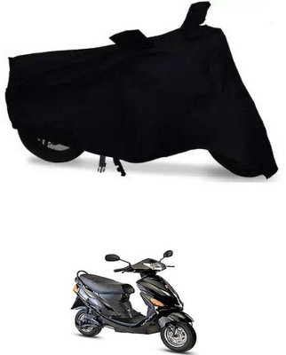 DeepShakshi AUTOMOTIVE Waterproof Two Wheeler Cover for Hero(Electric Wave Dx, Black)