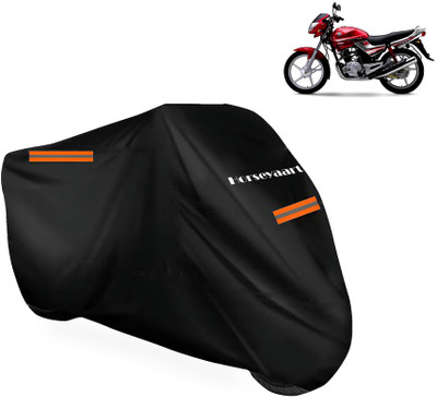 Horseyaart Waterproof Two Wheeler Cover for Yamaha(Libero, Black)