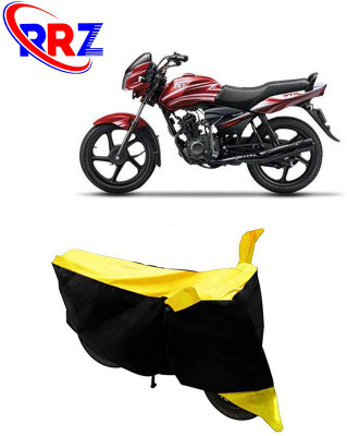 RRZ Waterproof Two Wheeler Cover for TVS(Jive, Black, Yellow)