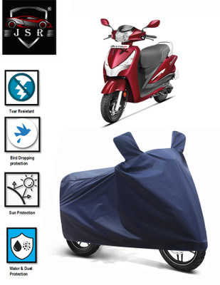 J S R Waterproof Two Wheeler Cover for Hero(Destini 125, Blue)