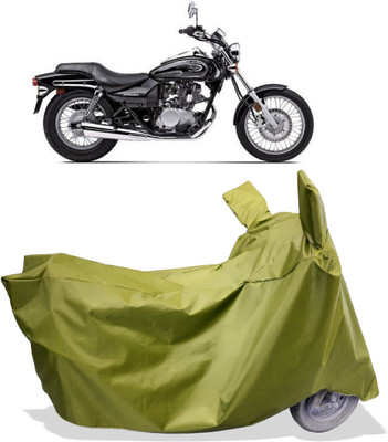 Amexride Two Wheeler Cover for Bajaj(Eliminator, Maroon)