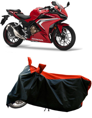 DeepShakshi AUTOMOTIVE Two Wheeler Cover for Honda(CBR500R BS6, Red)