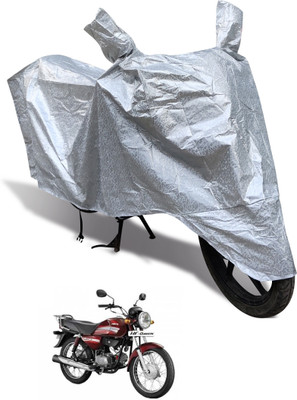Euro Care Waterproof Two Wheeler Cover for Hero(HF Dawn, Silver)