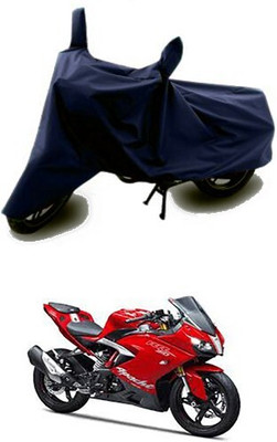 THE REAL ARV Waterproof Two Wheeler Cover for TVS(Blue)