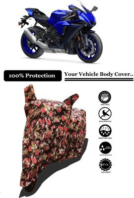 Amexride Two Wheeler Cover for Yamaha(YZF-R1, Multicolor)