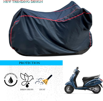 ANTHUB Waterproof Two Wheeler Cover for Honda(Activa 3G, Black)