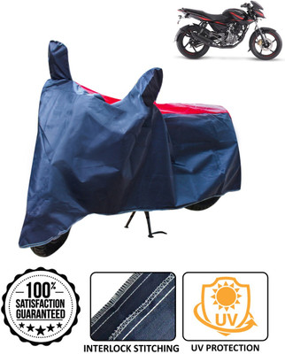 AutoRetail Waterproof Two Wheeler Cover for Bajaj(Pulsar 135, Blue, Red)