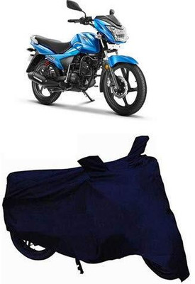 KEDIT Two Wheeler Cover for TVS(Victor, Blue)
