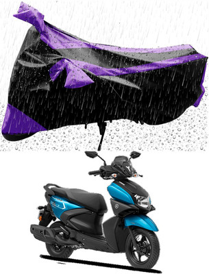 MWBB Waterproof Two Wheeler Cover for Yamaha(Ray-ZR 125FI, Black)