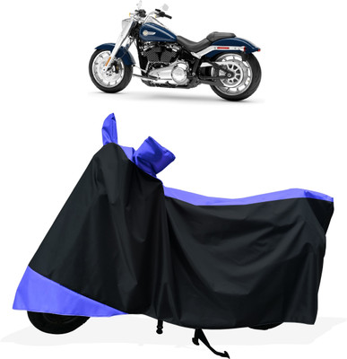 Tricway Two Wheeler Cover for Harley Davidson(Fat Boy, Multicolor)