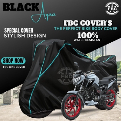 AutoGalaxy Waterproof Two Wheeler Cover for TVS(Raider, Black)