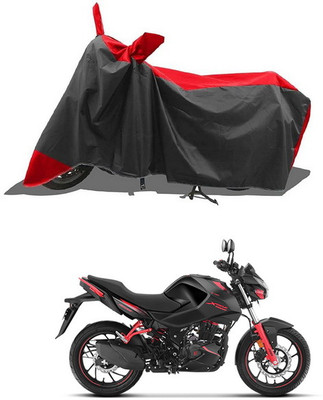 PAGORA Waterproof Two Wheeler Cover for Hero(Motocorp Xtreme 160 R, Red, Black)