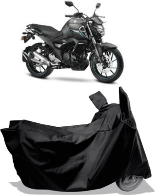 Amexride Two Wheeler Cover for Yamaha(FZ S V3.0 FI, Black)