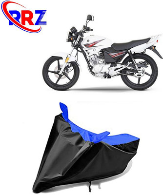 RRZ Waterproof Two Wheeler Cover for Yamaha(Libero G5, Black, Blue)