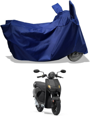 Amexride Two Wheeler Cover for 22Motors(Flow, Blue)
