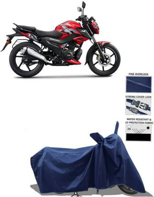 RAAMKM Waterproof Two Wheeler Cover for TVS(Raider, Blue)