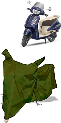 Amexride Two Wheeler Cover for TVS(Jupiter classic, Maroon)