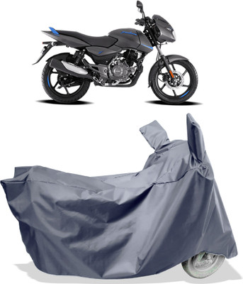 Amexride Two Wheeler Cover for Bajaj(Pulsar 125 Neon, Grey)