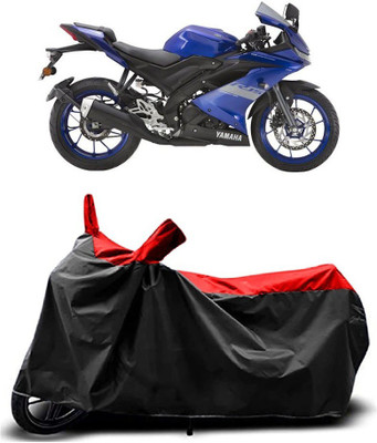 MMSSTAR Waterproof Two Wheeler Cover for Yamaha(YZF-R15 V3 BS6, Red)